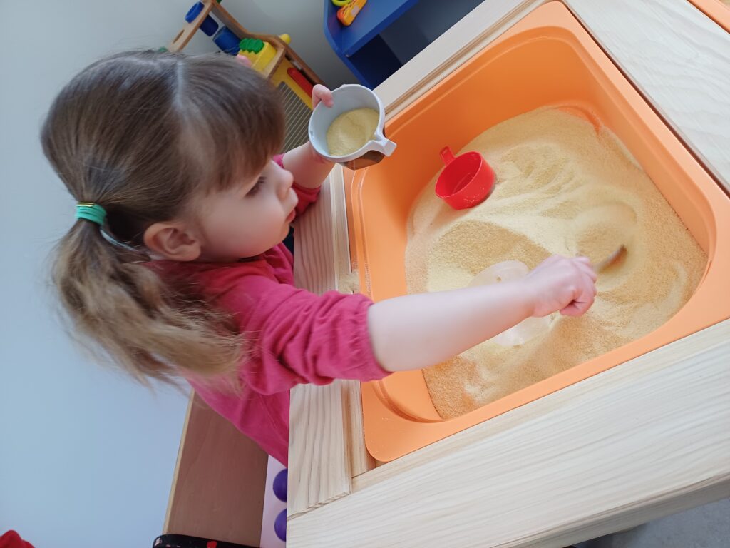 Manipulation semoule